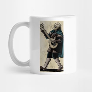 Hrilligho Half Elf Bard Mug